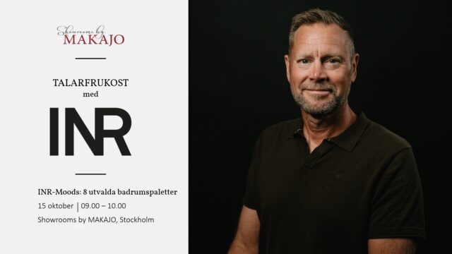 Talarfrukost med INR den 15 oktober