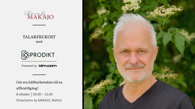 Talarfrukost med Prodikt den 8 oktober
